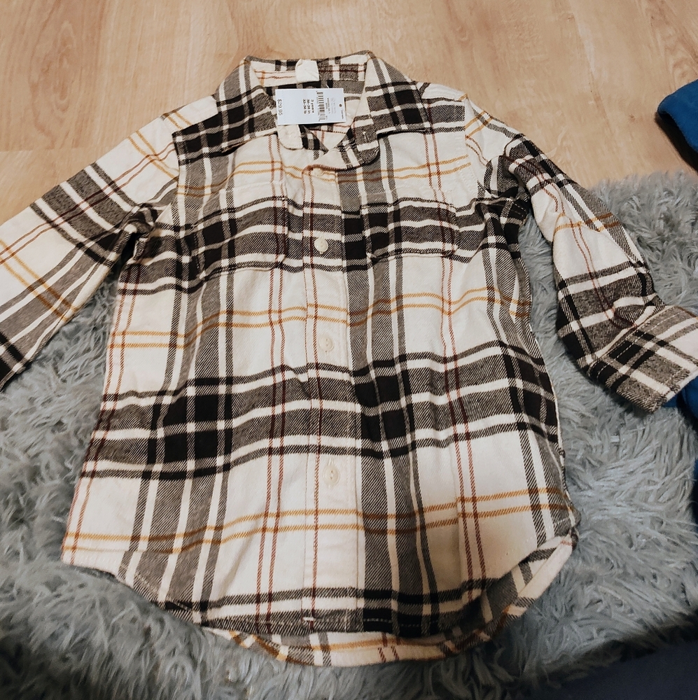 Toddler button down